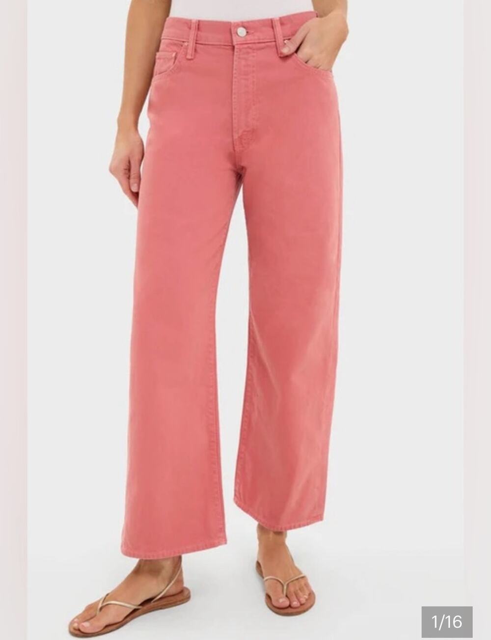 Mother The Dodger Ankle Jeans Hit the Hay Canyon Clay